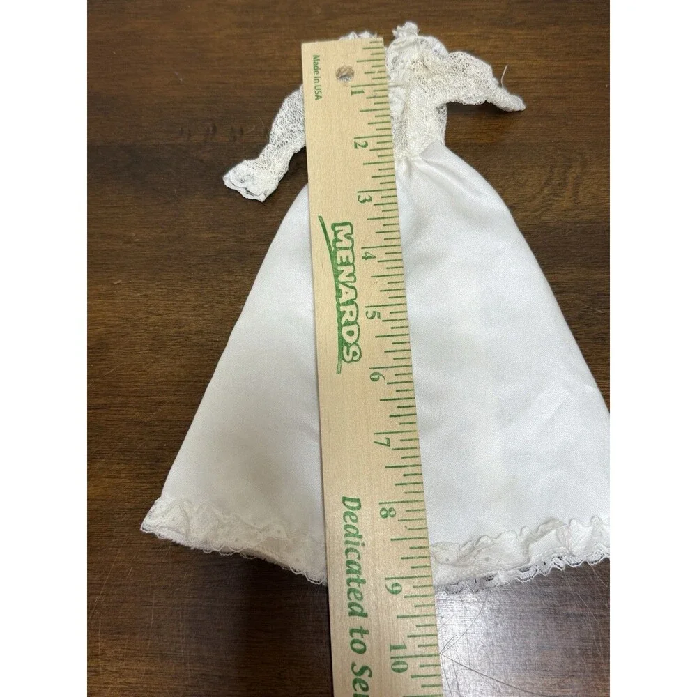 Mattel Barbie Family Tracy Bride Original High Neck Wedding Dress 1982